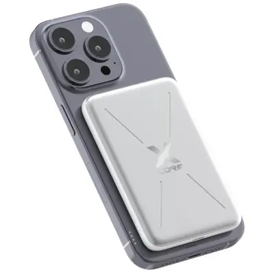 Універсальна мобільна батарея Повербанк Proove X-Core 5000 mAh 20W Срыбний