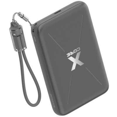 Універсальна мобільна батарея ПовербанкProove X-Core 10000 mAh 22,5W Сірий