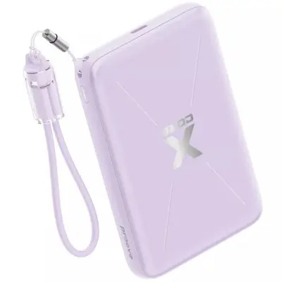 Універсальна мобільна батарея ПовербанкProove X-Core 10000 mAh 22,5W Фіолетовий