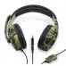 Накладні ігрові навушники-гарнітура з мікрофоном PC TUCCI A4 3.5 connector - Хакі