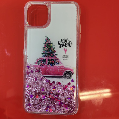 Накладка Girls Chrismas Aqua iPhone X / XS №3 Снег