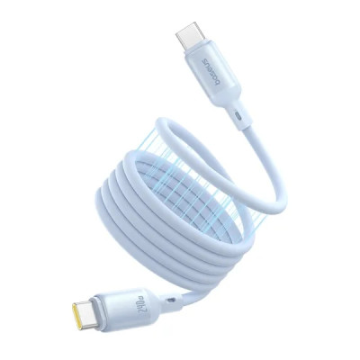 Кабель дата Baseus PicoGoType-C to Type-C 1м 240W Голубой