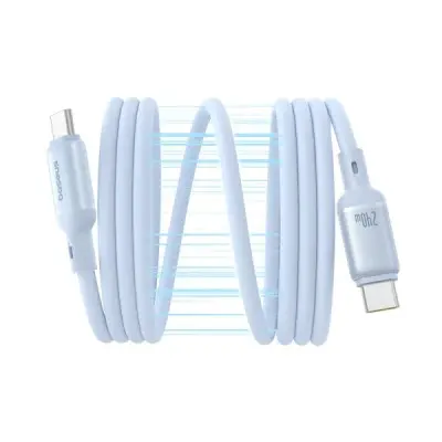 Кабель дата Baseus PicoGoType-C to Type-C 1м 240W Голубой