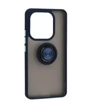 Накладка Gingle Ring Xiaomi Redmi Note 14 4G Синяя