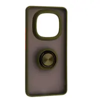 Накладка Gingle Ring Xiaomi Redmi Note 14 Pro 4G Хаки