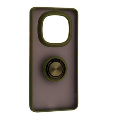 Накладка Gingle Ring Xiaomi Redmi Note 14 Pro 4G Хакі