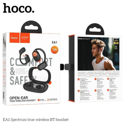 Безпровідні навушники Hoco EA1 Spectrum Black,чорний