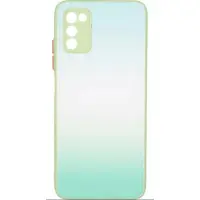 Чехол накладка Glass Rainbow Xiaomi Redmi 9a Мятний мохbто