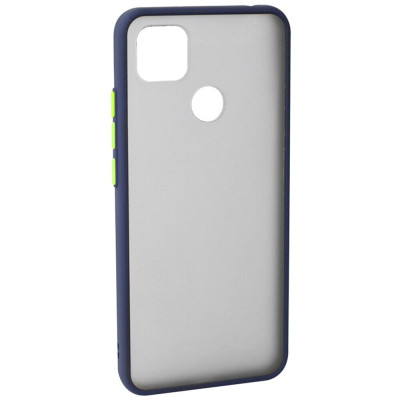 Чехол накладка Gingle Matte Xiaomi Redmi 9c Синяя