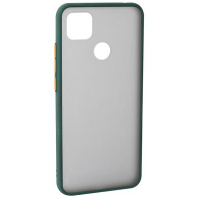 Чехол накладка Gingle Matte Xiaomi Redmi 9c Зеленая