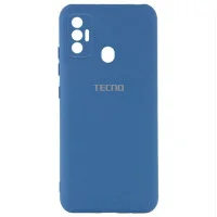Чохол накладка HC TECNO Spark 7 Синя/ Navy Blue