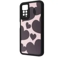 Чехол накладка Wave Artfull Xiaomi Redmi Note 13 Pro 4G Чорний (Black Hearts)