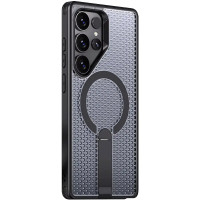 Чехол Накладка Breeze MagSafe Samsung S938 (S25 Ultra) Черная