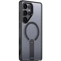 Чехол Накладка Breeze MagSafe Samsung S938 (S25 Ultra) Черная