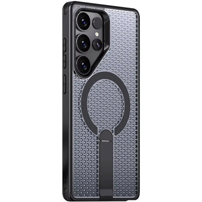 Чехол Накладка Breeze MagSafe Samsung S938 (S25 Ultra) Черная