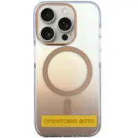 Чехол Накладка Phantom MagSafe iPhone 17 Pro Золотая