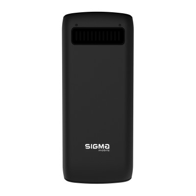 Мобільний телефон Sigma X-style 34 NRG TYPE-C Black, чорний