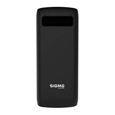 Мобильный телефон Sigma X-style 34 NRG TYPE-C Black, черный
