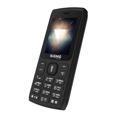 Мобильный телефон Sigma X-style 34 NRG TYPE-C Black, черный