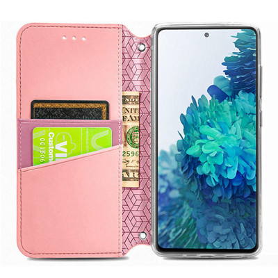 Чехол-книжка Getman Mandala ZTE Blade A7s 2020 Розовая