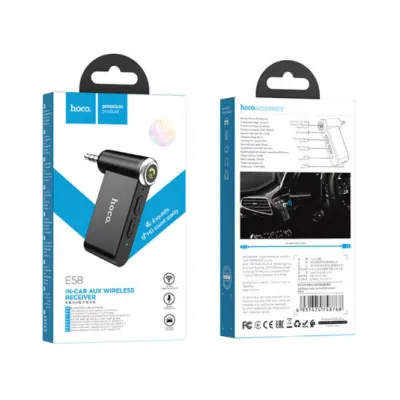 AUX Трансмітер Hoco E58 Чорний AUX Трансмітер Hoco E58 Чорний