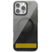 Накладка Shiny Mountain MagSafe iPhone 17 Pro Max Черная