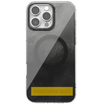 Накладка Shiny Mountain MagSafe iPhone 17 Pro Max Черная