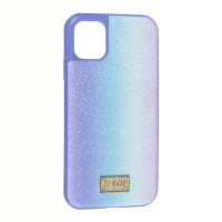 Чехол накладка One Gif Gradient iPhone 11 Фиолетовая Чехол накладка One Gif Gradient iPhone 11 Фиолетовая