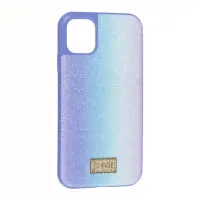 Чехол накладка One Gif Gradient iPhone 11 Фиолетовая