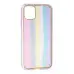 Чехол накладка Rainbow iPhone 11 Розовая