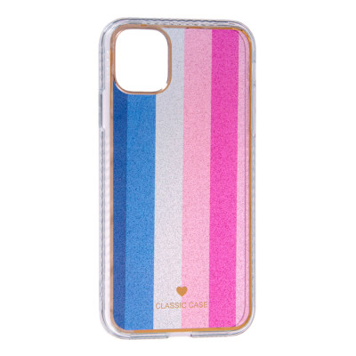 Чехол накладка Rainbow iPhone 11 цвет Розы