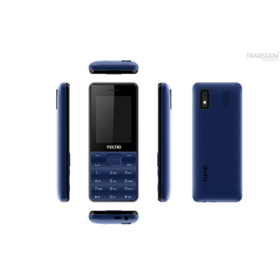 Мобильный телефон Tecno T372 Triple Sim Blue, голубой