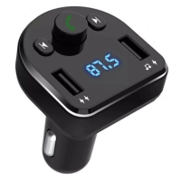 FM модулятор XO BCC01 Black, Чёрный FM модулятор XO BCC01 Black, Чёрный