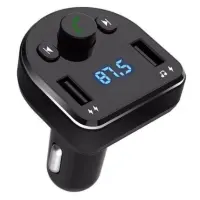 FM Трансмітер XO BCC01 Black, Чорний FM Трансмітер XO BCC01 Black, Чорний