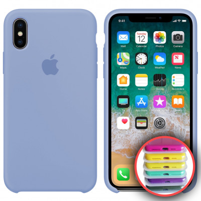 Чехол накладка HC iPhone XR Сирень/Lilac Cream