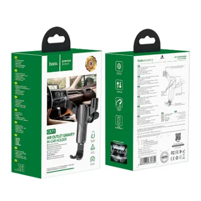 Автодержатель Hoco CA71 Black, Чёрный