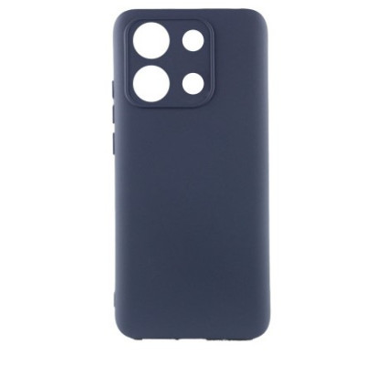 Чехол накладка ICON Xiaomi Poco X6 Pro 5G Темно-синяя