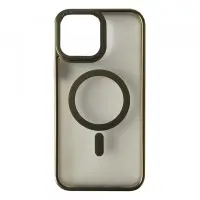 Чехол накладка Perfect MagSafe iPhone 15 Pro Сіра (Titanium Gray)