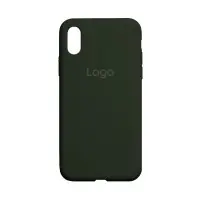 Чехол накладка HC iPhone XS Max Зеленая/Army Green
