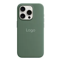 Чохол накладка HC Magsafe iPhone 15 Pro Max Зелена/ Cyprus Green