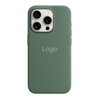 Чохол накладка HC Magsafe iPhone 15 Pro Max Зелена/ Cyprus Green