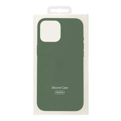 Чехол накладка HC Magsafe iPhone 15 Pro Max Зеленая/ Cyprus Green Чехол накладка HC Magsafe iPhone 15 Pro Max Зеленая/ Cyprus Green