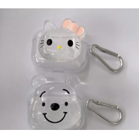Чохол для навушників AirPods 1/2 Clear Hello Kitty Чохол для навушників AirPods 1/2 Clear Hello Kitty