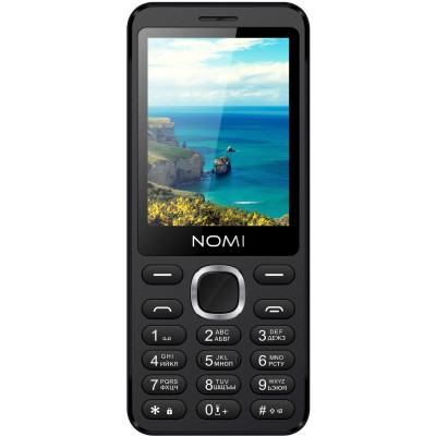 Мобильный телефон Nomi i2820 Black, черный