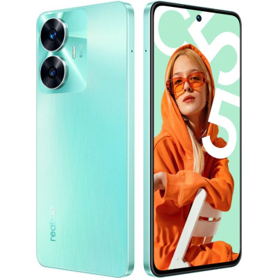 Смартфон Realme C55 8/256 GB Rainforest, зеленый