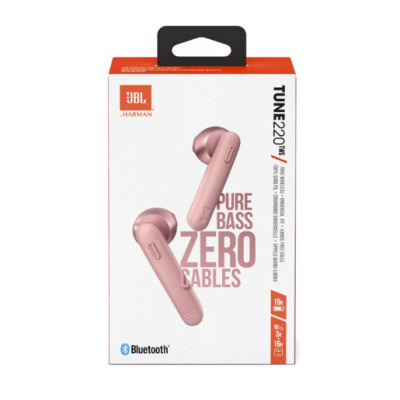Безпровідні навушники JBL TUNE 225TWS Pink, рожевий