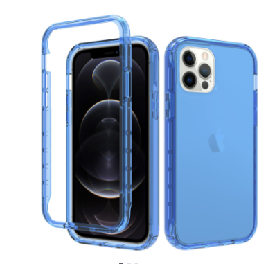 Чехол накладка Full Body Xiaomi Poco X3 Синяя