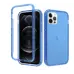 Чехол накладка Full Body Xiaomi Poco X3 Синяя