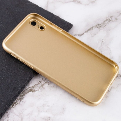 Чехол накладка Full Frosted iPhone XR Золотая
