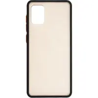 Чохол накладка Gelius Bumper Mat Tecno Spark 7 Чорна/Червона